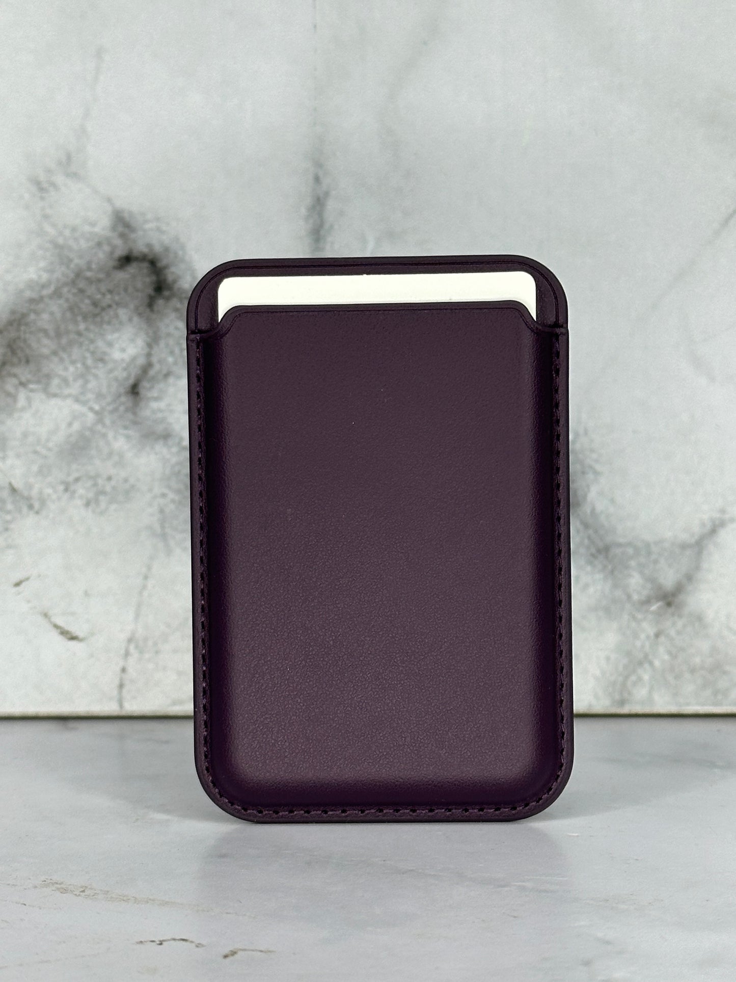 Cartera MagSafe vinotinto