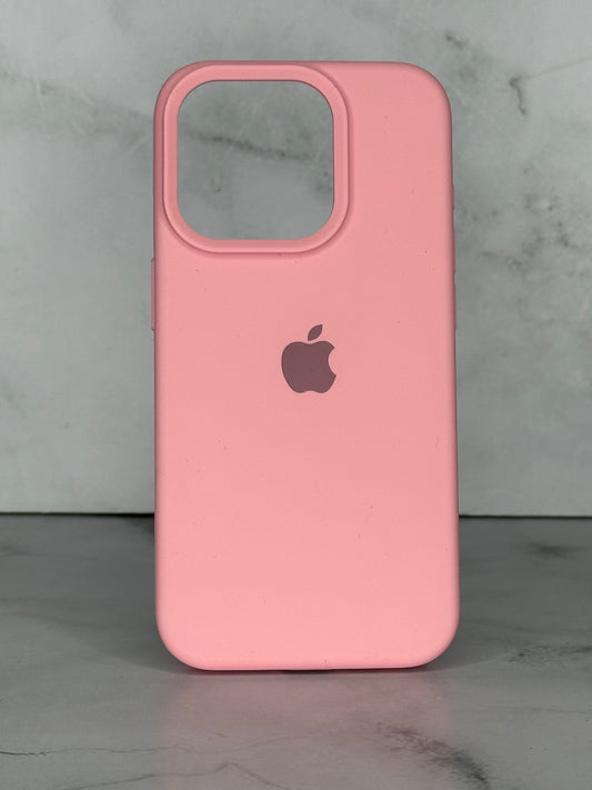 Silicone case rosa 15 pro