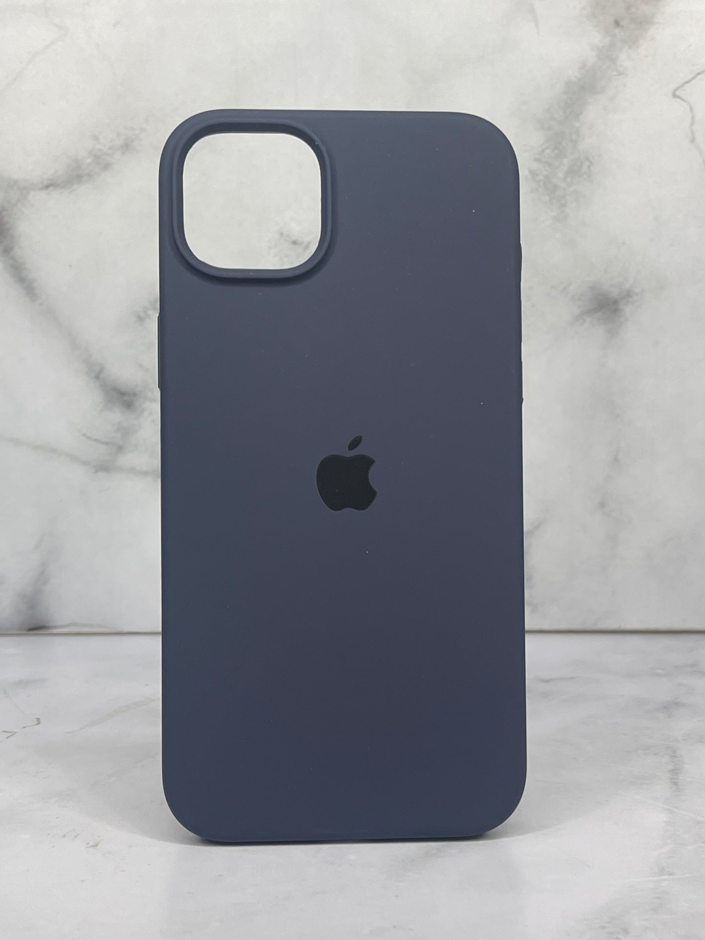 Silicone case azul oscuro 14/15 plus