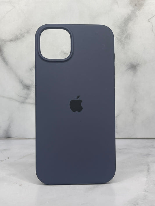 Silicone case azul oscuro 14/15 plus