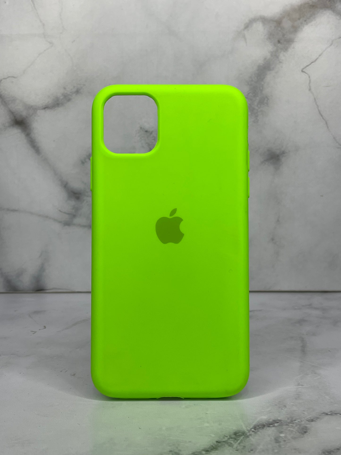 Silicone case verde fluorescente 11 pro Max