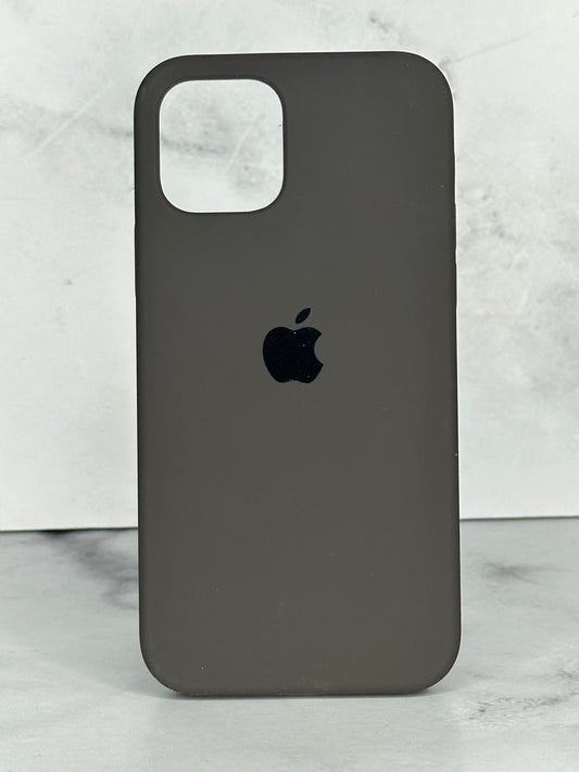 Silicone case gris 12 / 12 pro