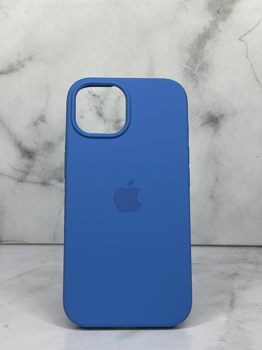 Silicone case azul 15