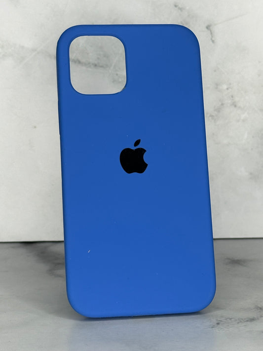Silicone case azul 12 / 12 pro