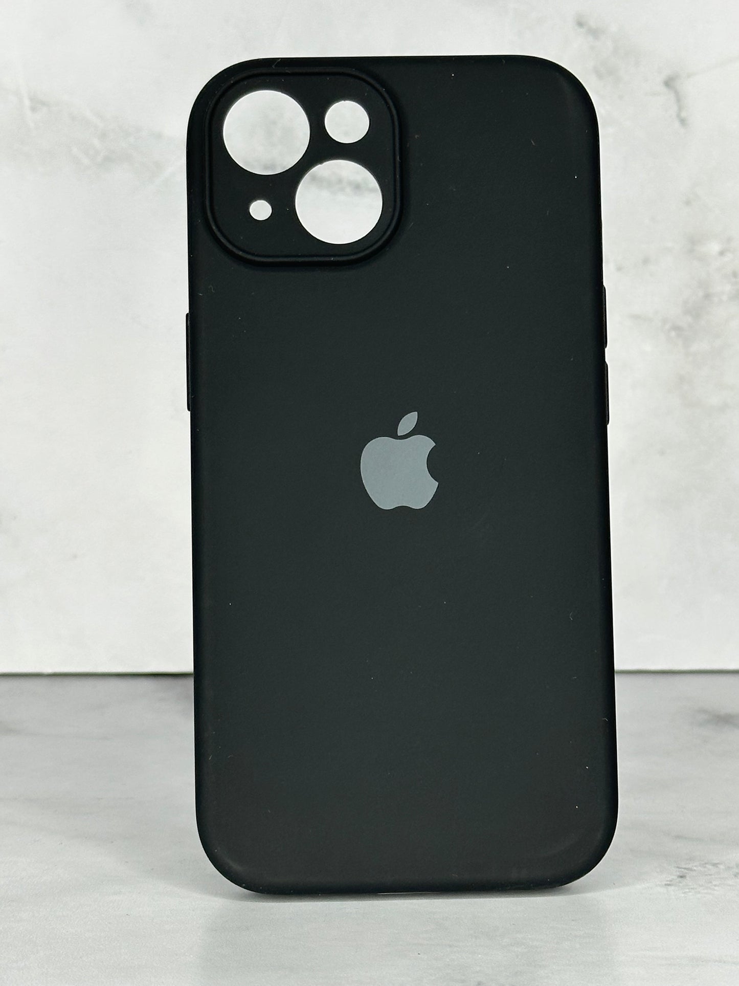 Silicone case negro con cámara 15
