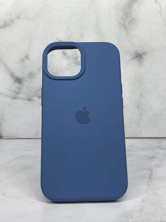 Silicone case azul oscuro 15