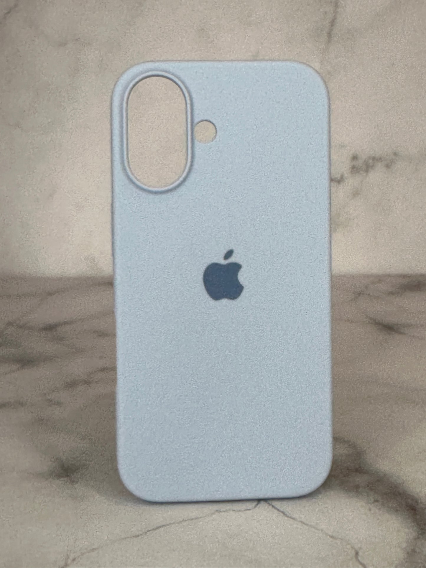 Silicone case azul claro 16