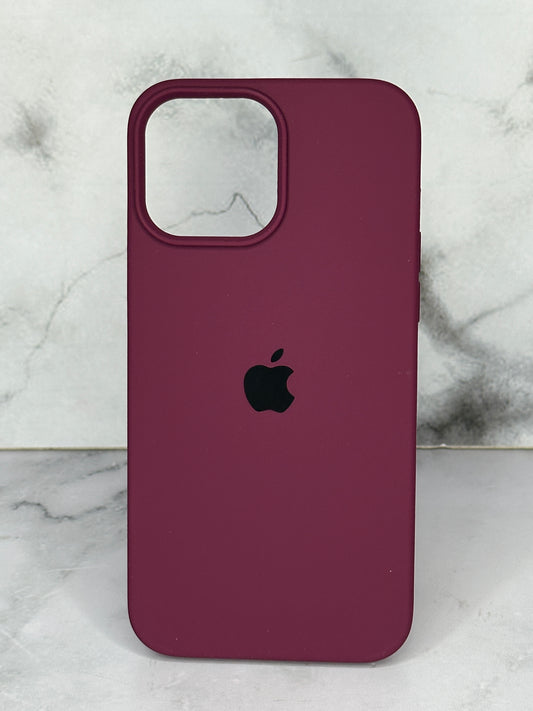 Silicone case vinotinto 13 pro Max