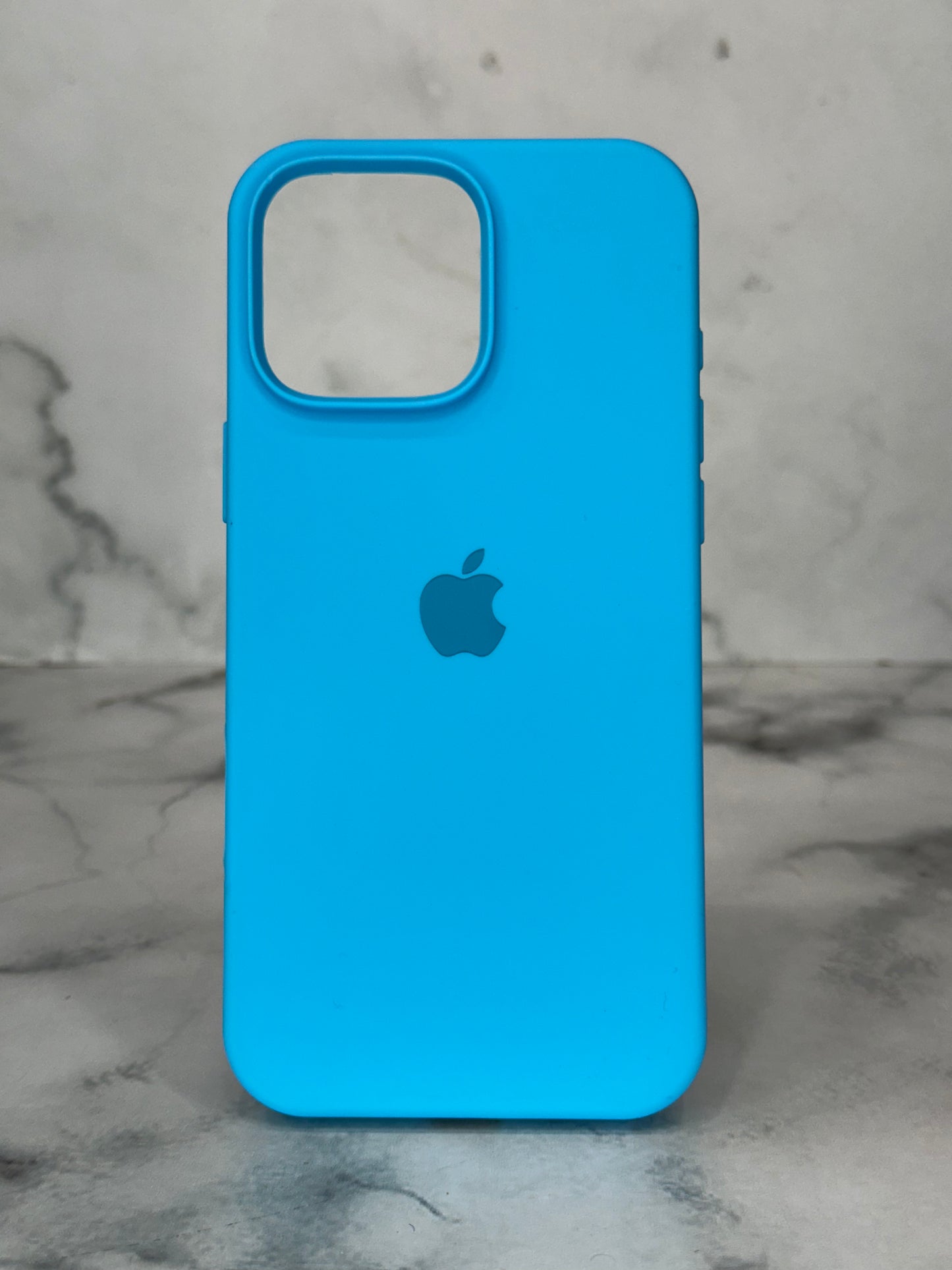 Silicone case azul 16 pro max
