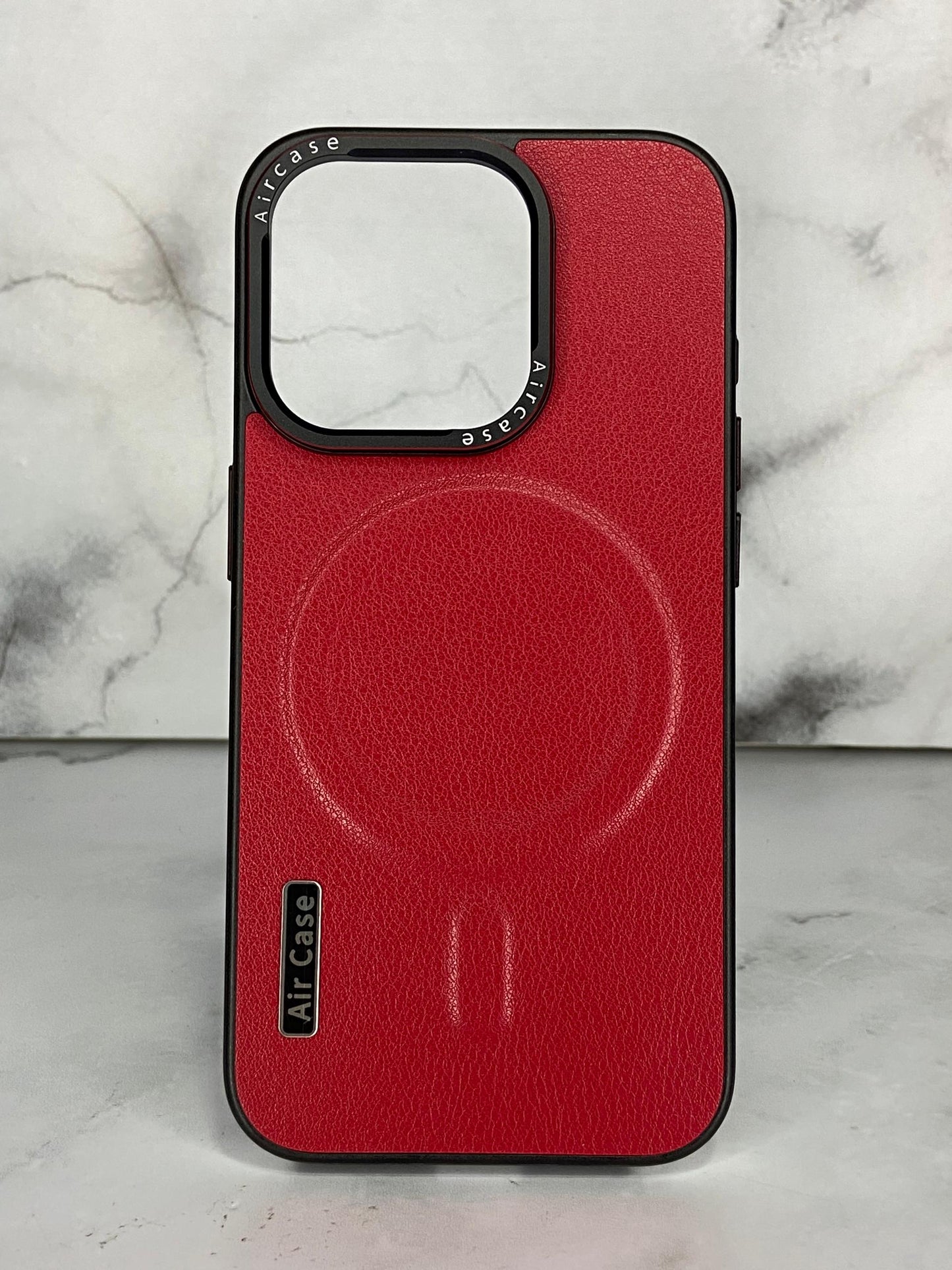 MagSafe rojo 15 pro