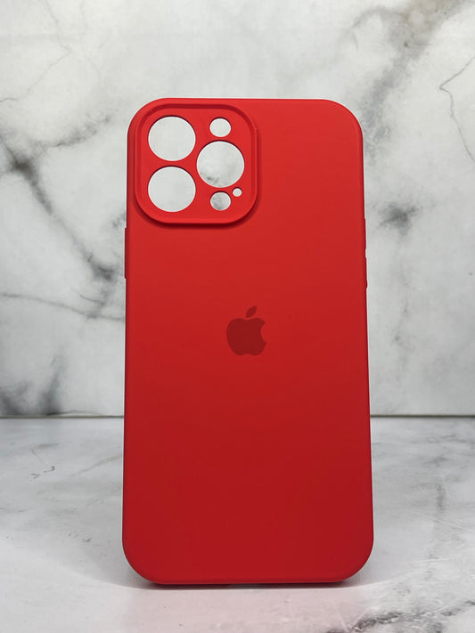 Silicone case rojo 13 pro Max