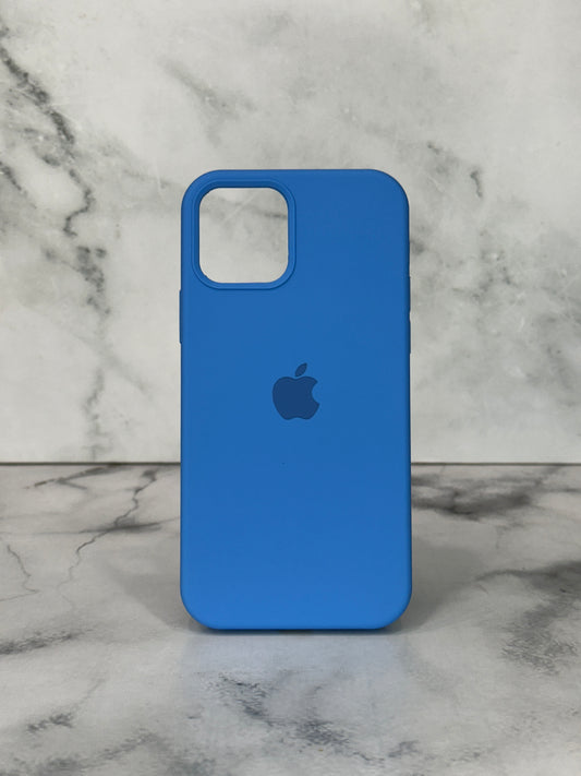 Silicone case azul 12 / 12 pro