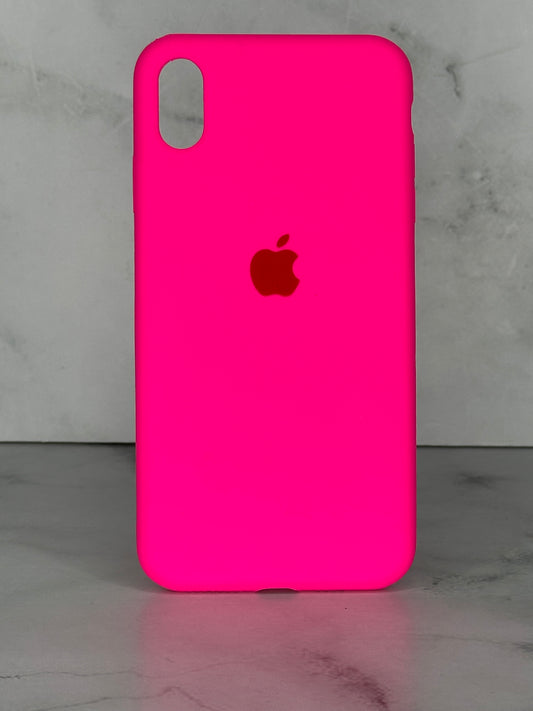 Silicone case fucsia xs Max