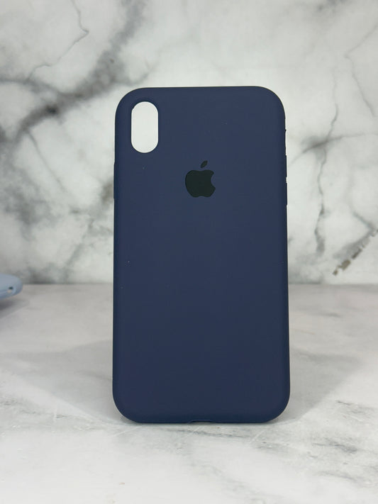 Silicone case azul oscuro xr