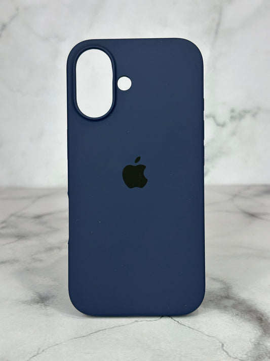 Silicone case azul oscuro 16