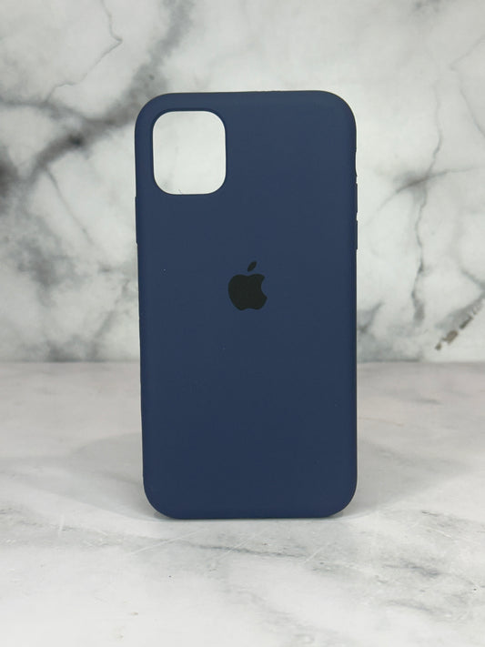Silicone case azul oscuro 11