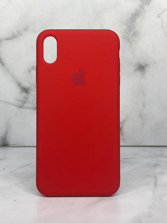 Silicone case rojo XS Max