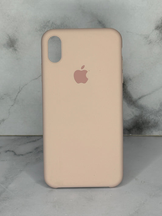 Silicone case beige XS max