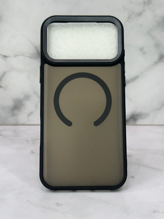 MagSafe negro ahumado 17 pro Max