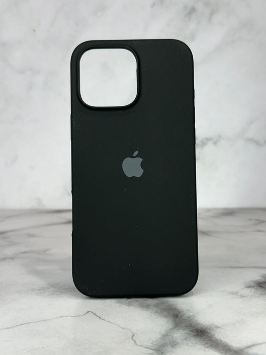 Silicone case negro 16 pro max