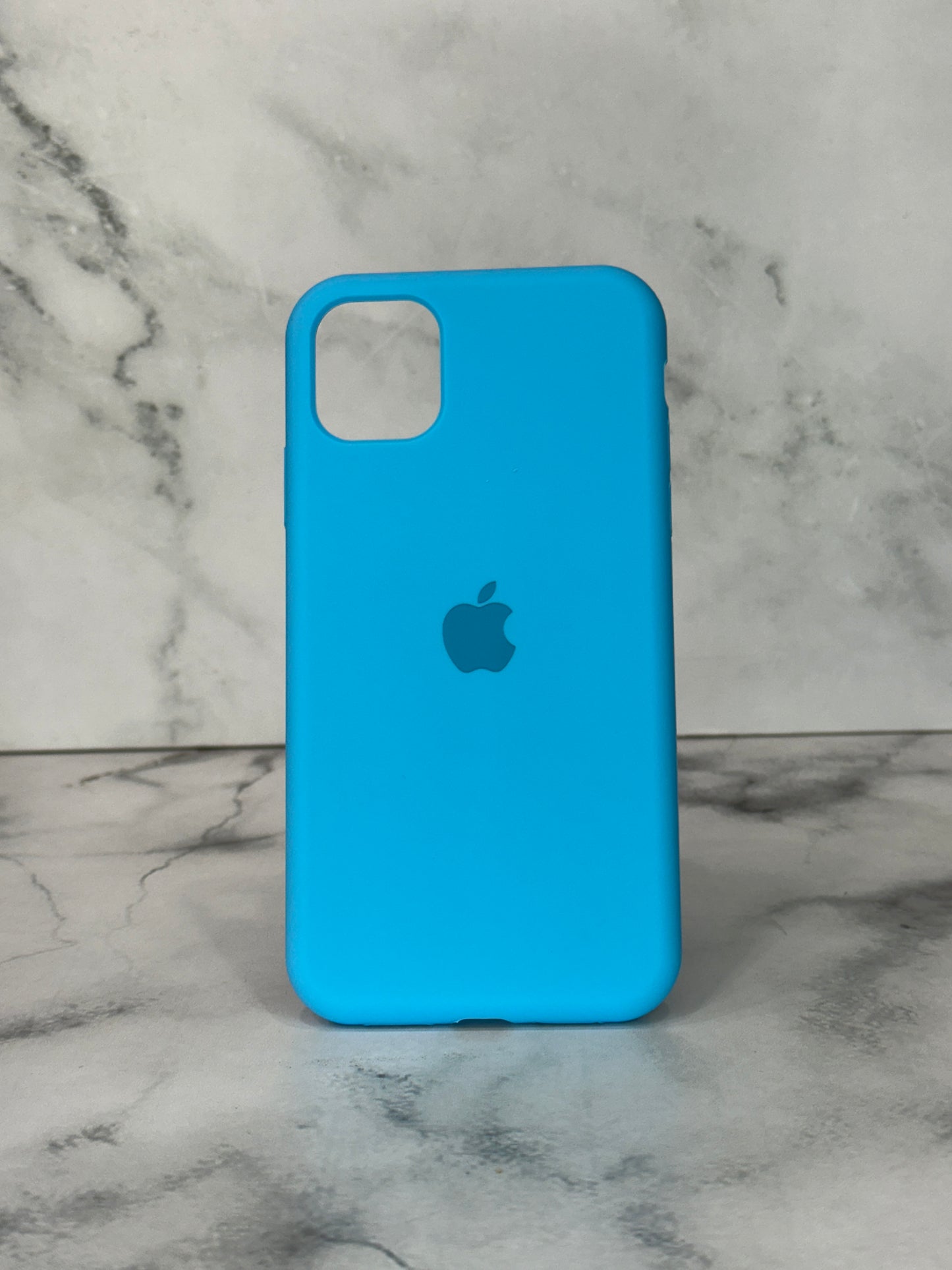 Silicone case azul claro 11