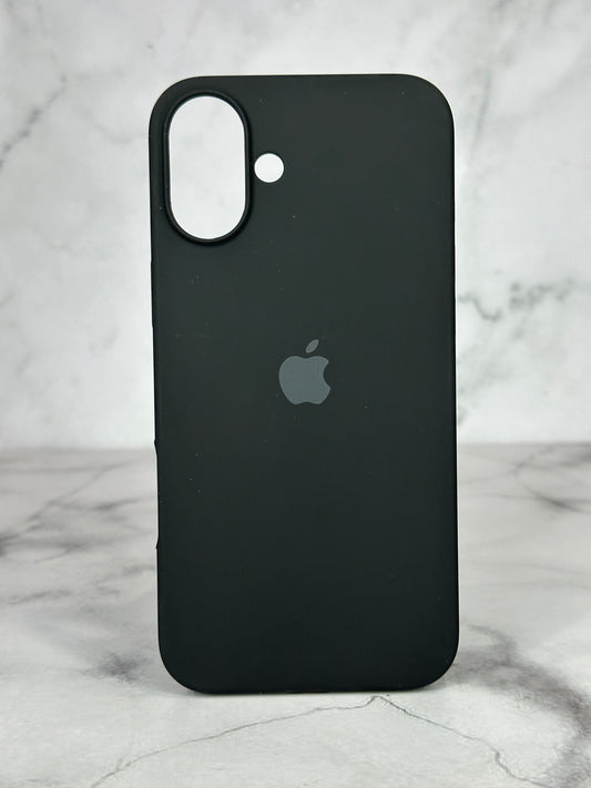Silicone case negro 16 plus