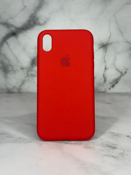 Silicone case rojo Xr