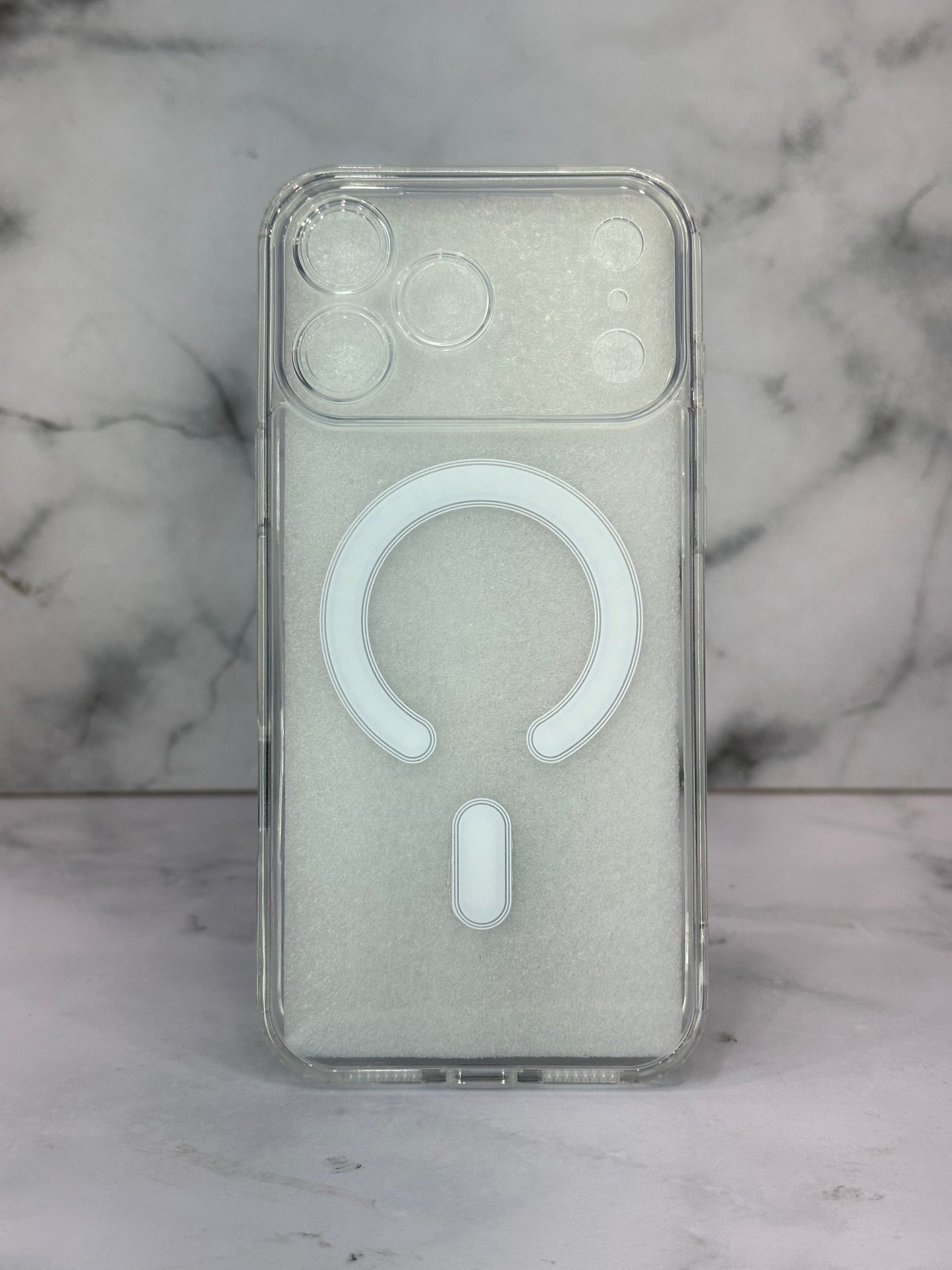 Magsafe transparente 17 pro Max