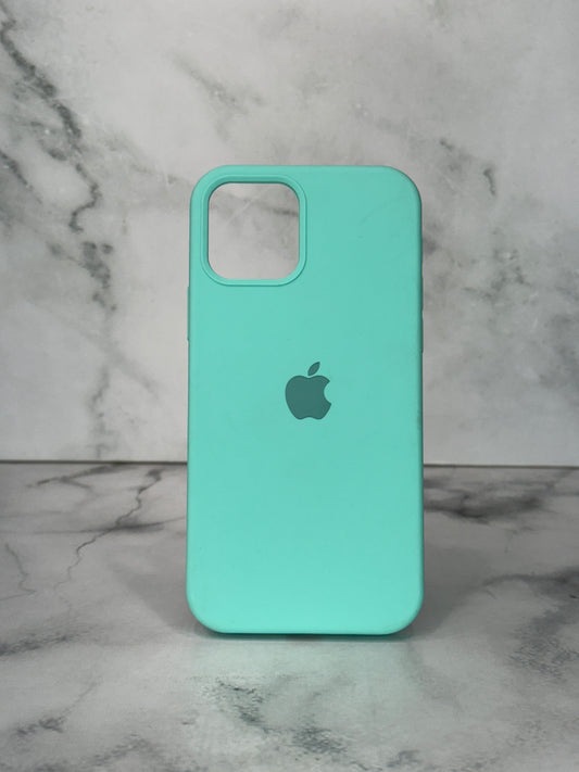 Silicone case turquesa 12 / 12 pro
