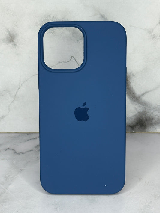 Silicone case azul 12 pro Max