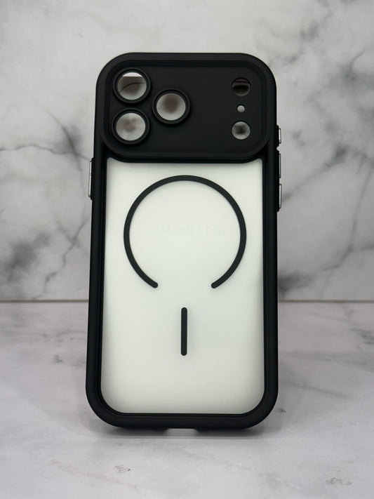 MagSafe blanco/ negro tipo 360 17 pro Max