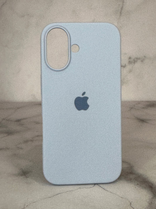 Silicone case azul claro 16