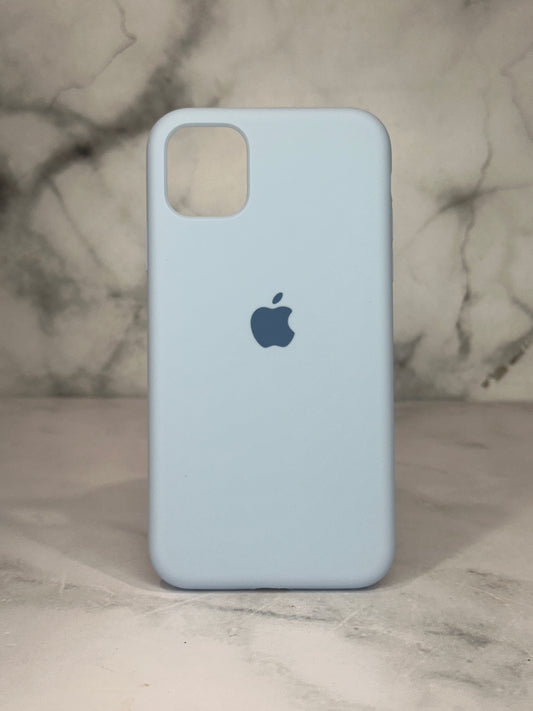 Silicone case azul claro 11