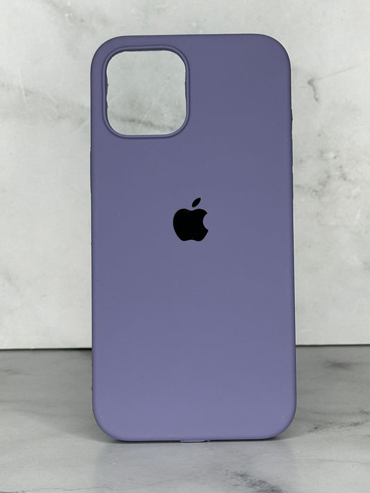Silicone case 12 pro Max azul claro