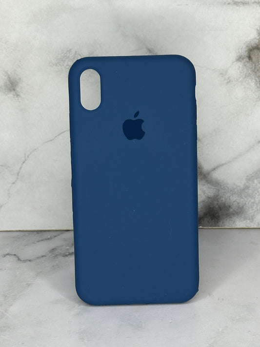 Silicone case azul xs max