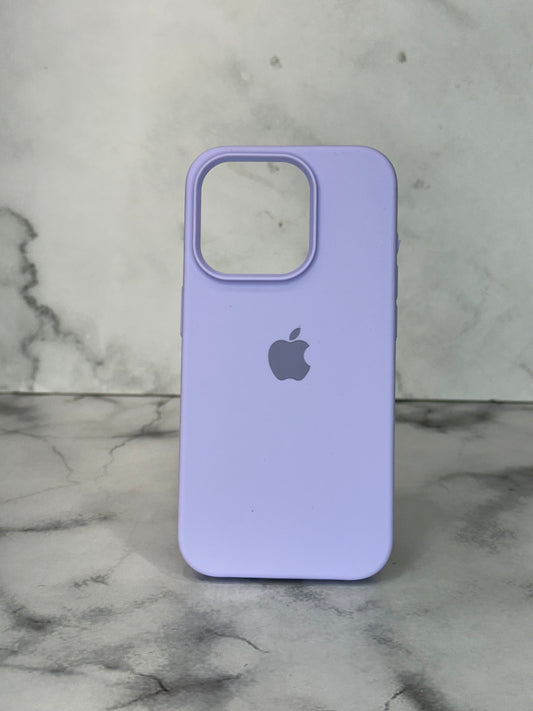 Silicone case lila 15 pro