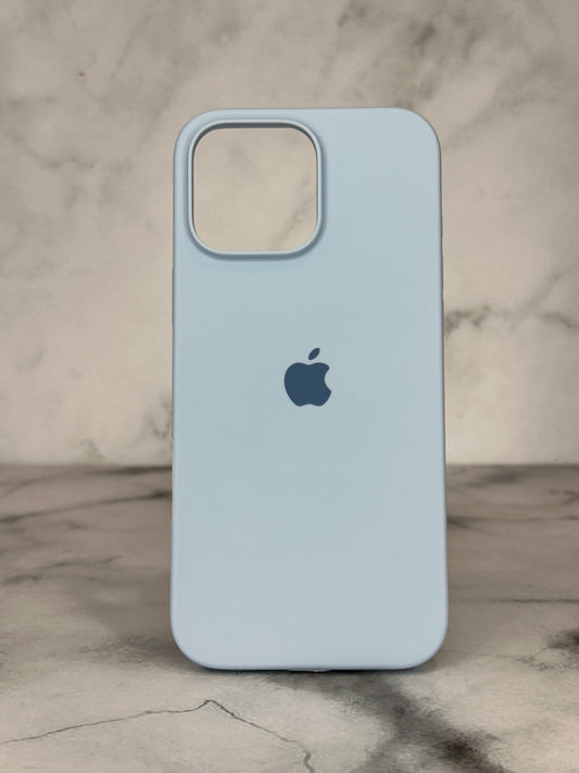 Silicone case azul claro 16 pro Max