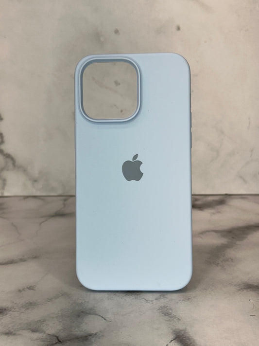Silicone case azul pastel 14 pro max