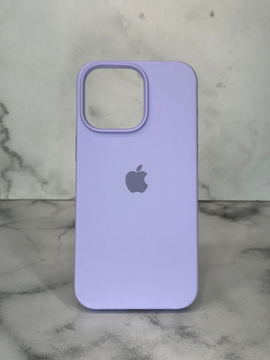 Silicone case lila 15 pro max