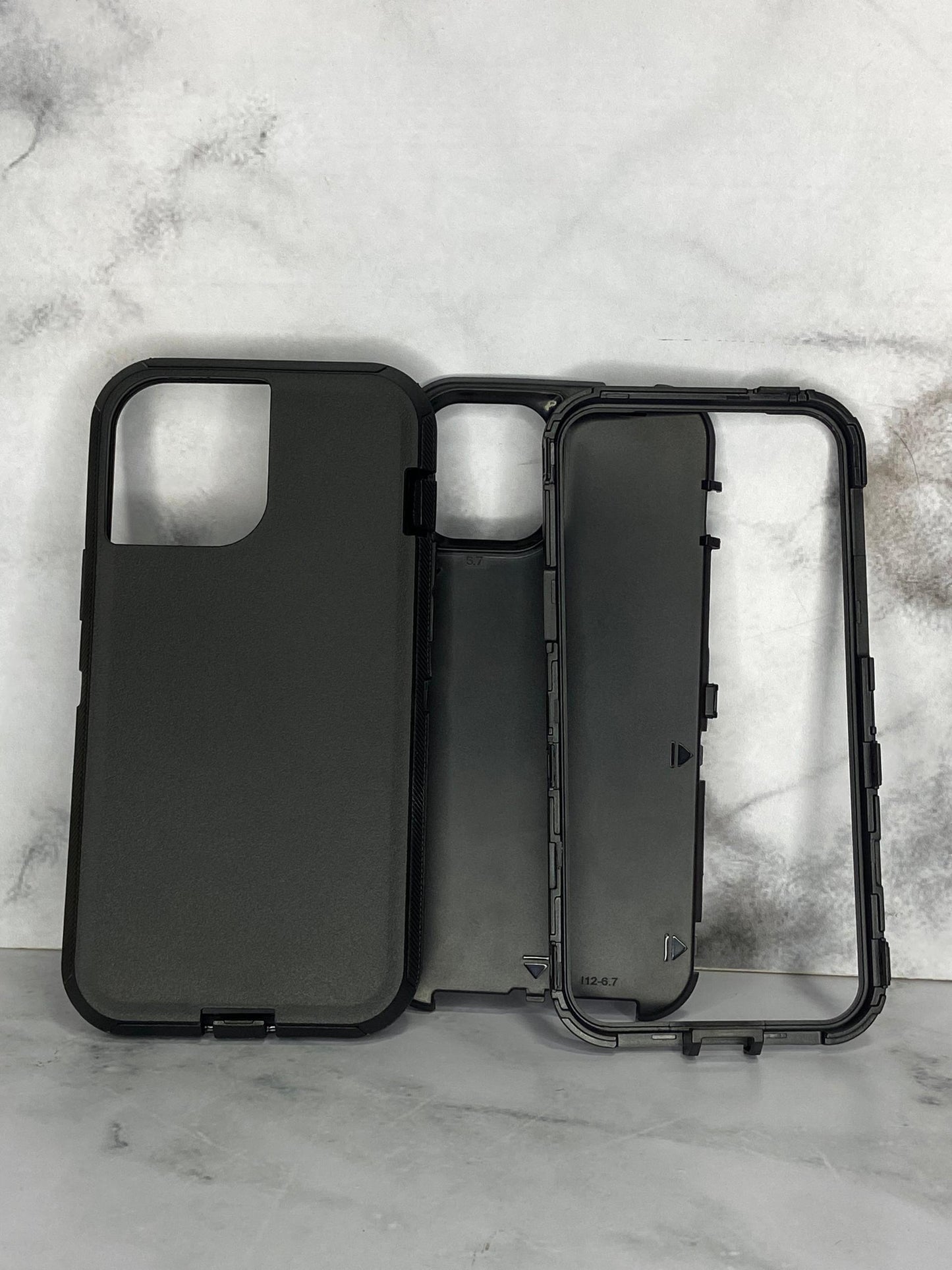 360 tipo Otterbox Negro