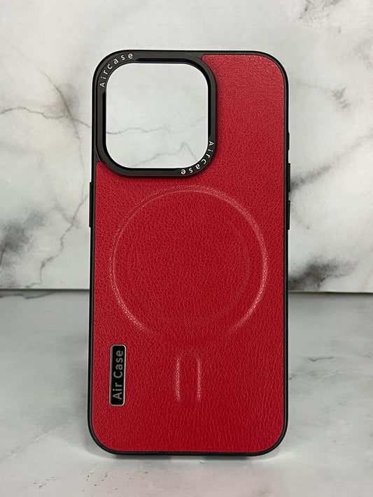MagSafe rojo 15 pro